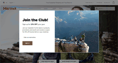 Desktop Screenshot of marmot.com