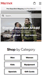 Mobile Screenshot of marmot.com