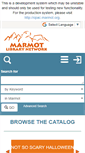 Mobile Screenshot of opac2.marmot.org