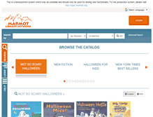 Tablet Screenshot of opac2.marmot.org